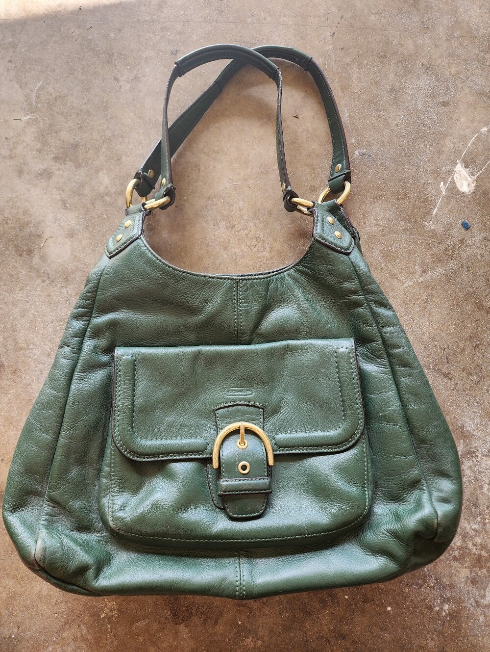 Coach Campbell Leather Hobo F1380-F24686